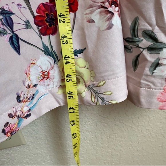 City Chic Blush Floral Daytime Diva Dress size 20 - Picture 10 of 12